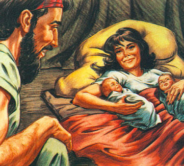 Rebeca da a luz